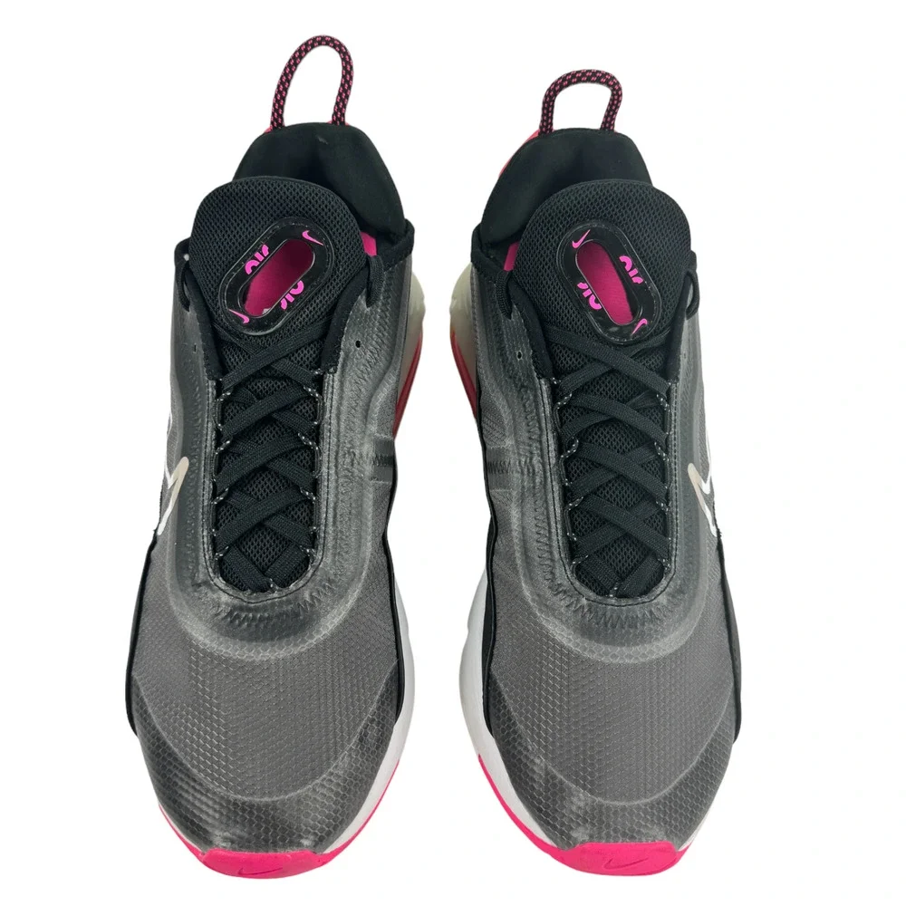 Nike Air Max 2090 Women's Shoes Size 11.5 Black Pink Silver DA4284-001 Lace Up - Picture 7 of 11